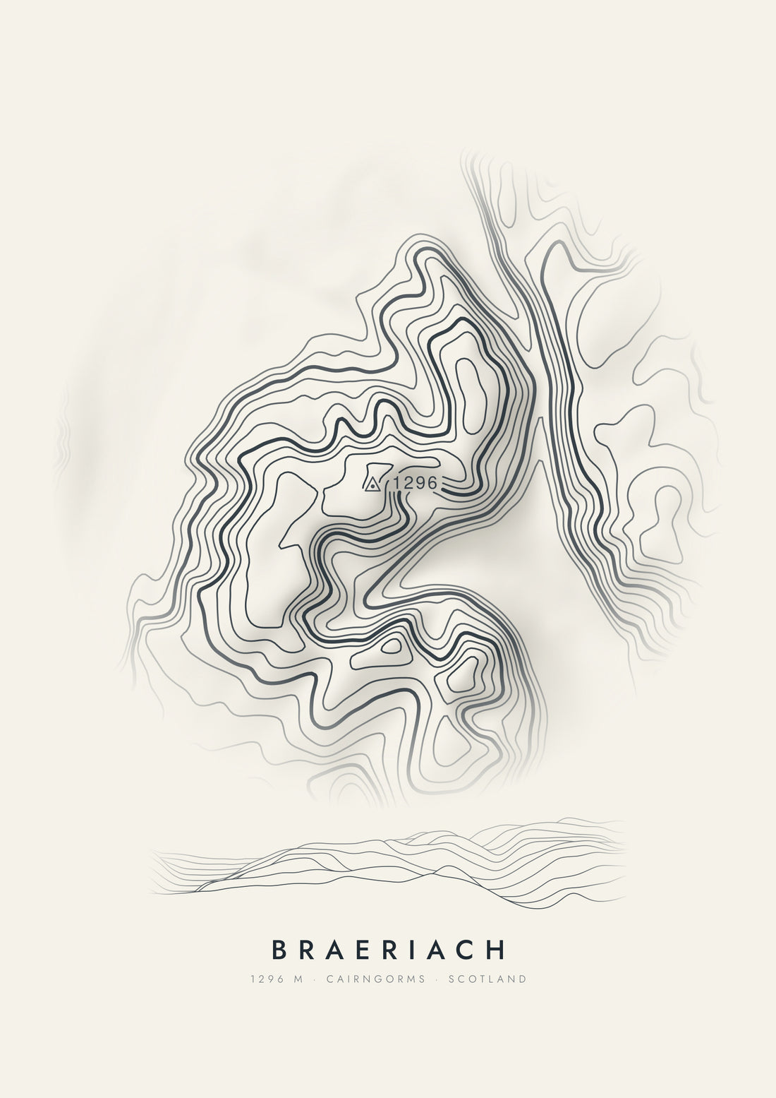 Braeriach contour artwork