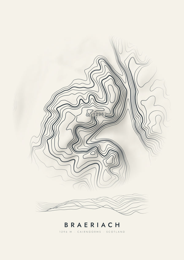Braeriach contour artwork
