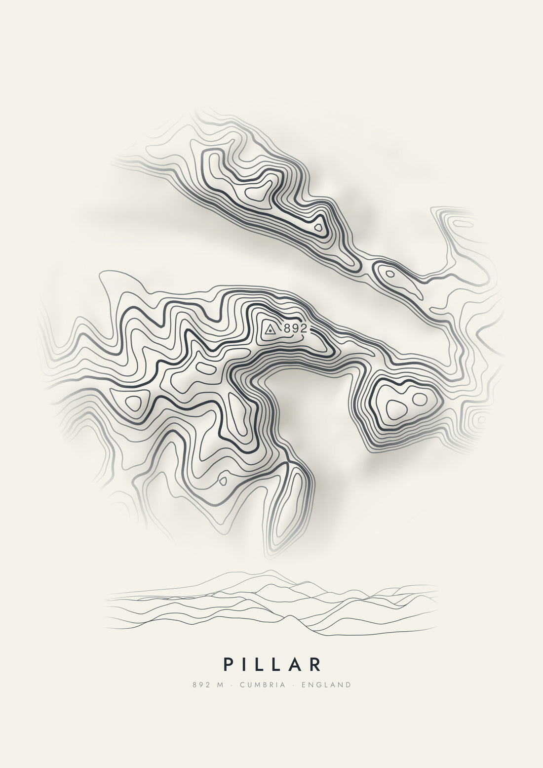 Pillar contour artwork